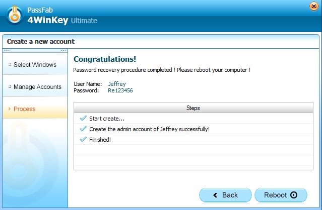 create account
