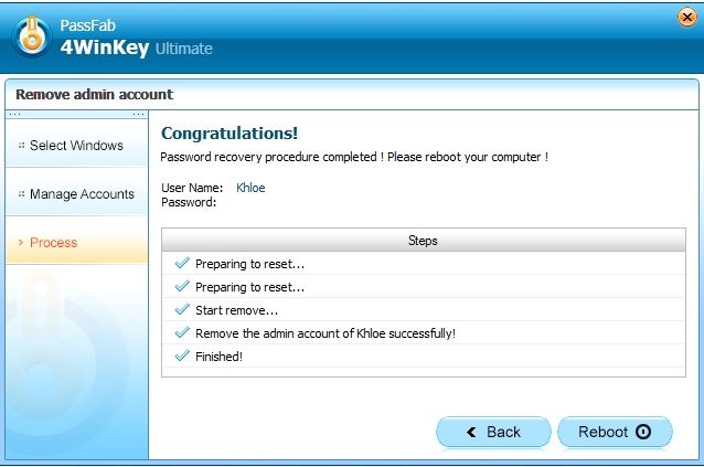 remove account