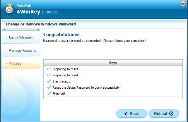 remove password