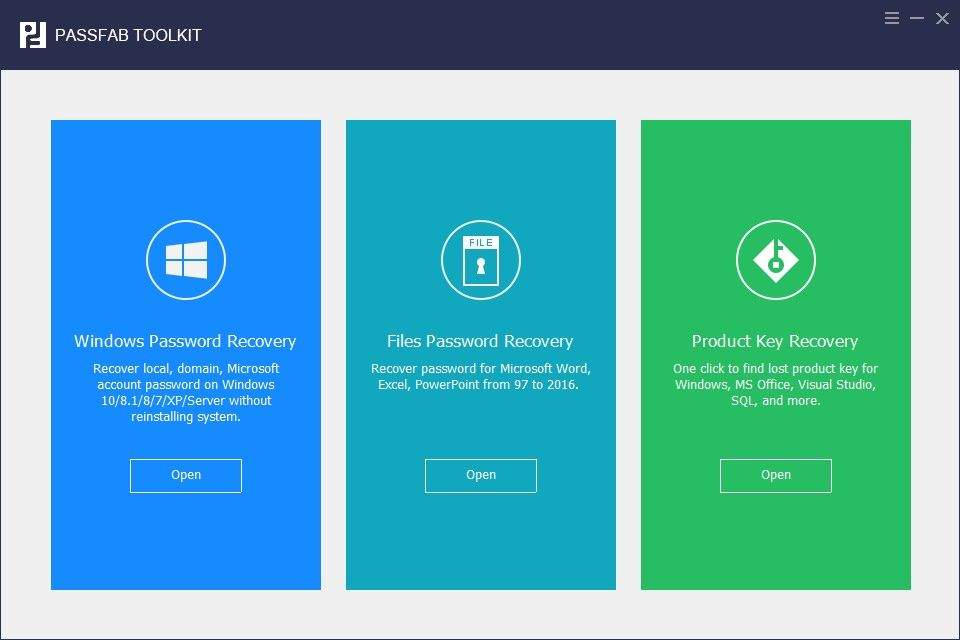 PassFab ToolKit – パスワード 回復 バンドル