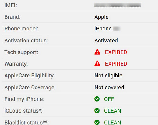 アクティベーション ロック 確認
