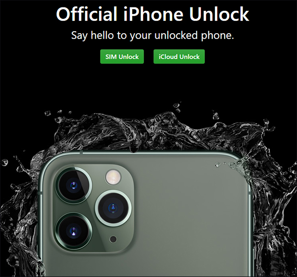 Official iPhone Unlockアクティベーションロック解除