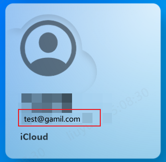 iCloud.comからApple IDを確認する