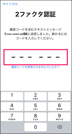 Apple ID iCloud サインイン