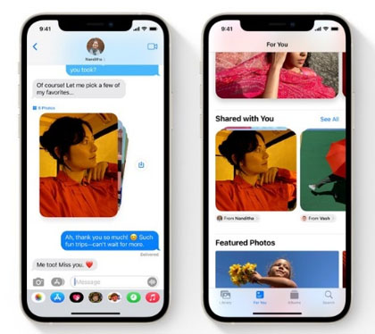 ios 15 最新情報　メッセージアプリ