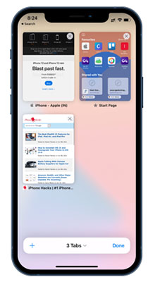iOS 15 Safari