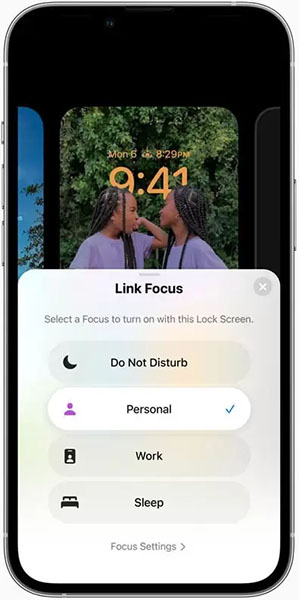 iOS 16 集中モードの更新