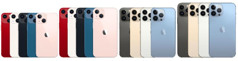 iPhone13 カラー