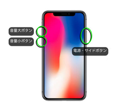 face id 使えない 強制再起動