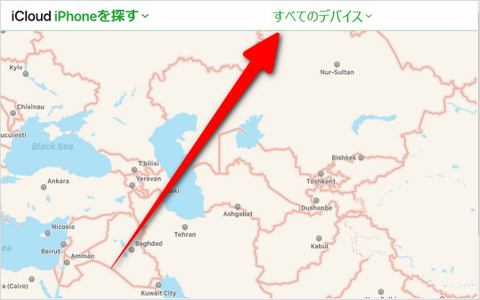iPhone 画面 ロック 解除　iCloud