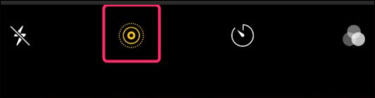 Live Photosをオン