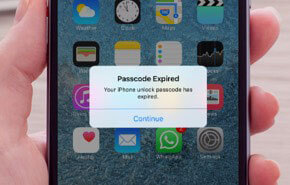 PassFab iPhoneパスコードが期限切れ