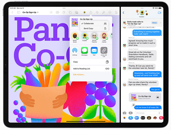 iPadOS 16新機能 メッセージ
