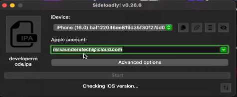 Apple IDとパスワードを入力
