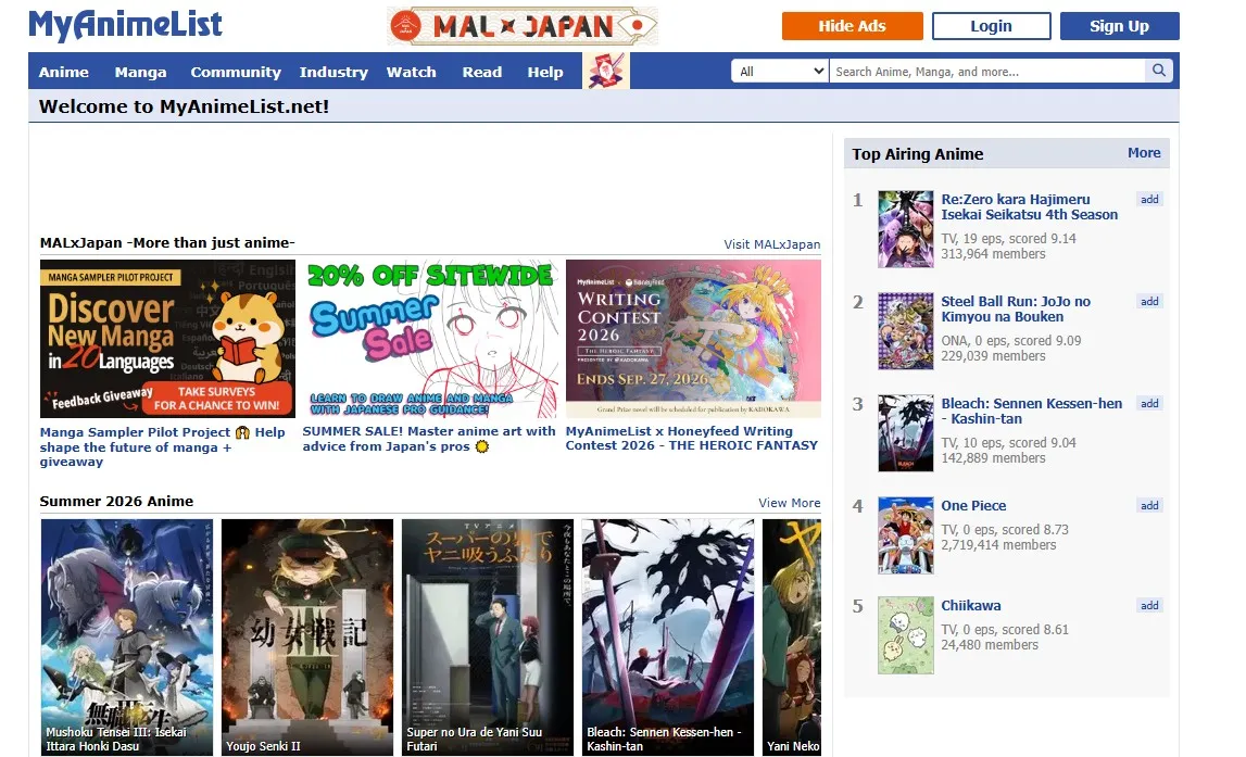 MyAnimeList