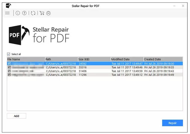 パソコン pdf 開け ない　Stellar Repair for PDF