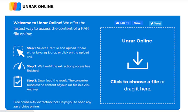 rar ファイル 解凍 Mac UNrar Online
