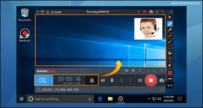Windows8 画面 録画 Bandicam