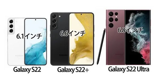 galaxy s22 サイズ