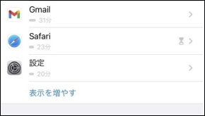 スクリーンタイム 制限 Safari
