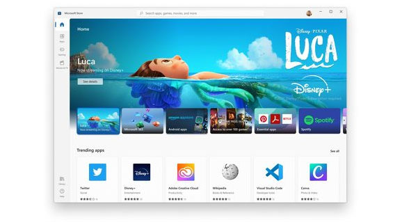 Windows 11 Microsoft Store