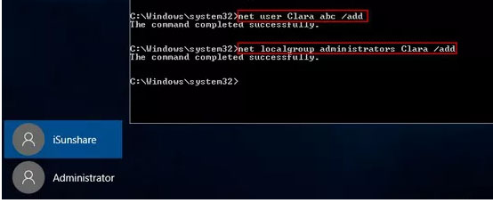 windows10 アカウント 追加 管理 者 コマンド
