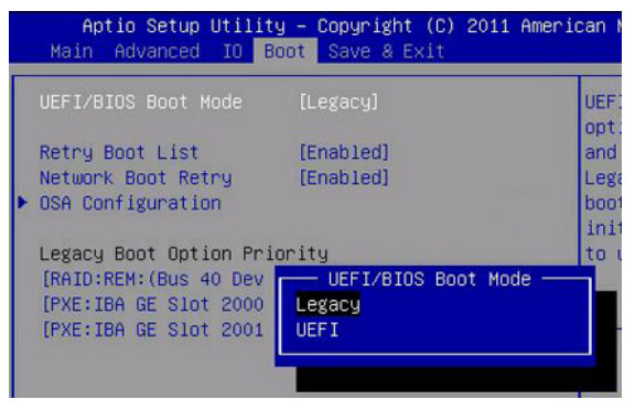 パーティションモード ブートモード 一致しない